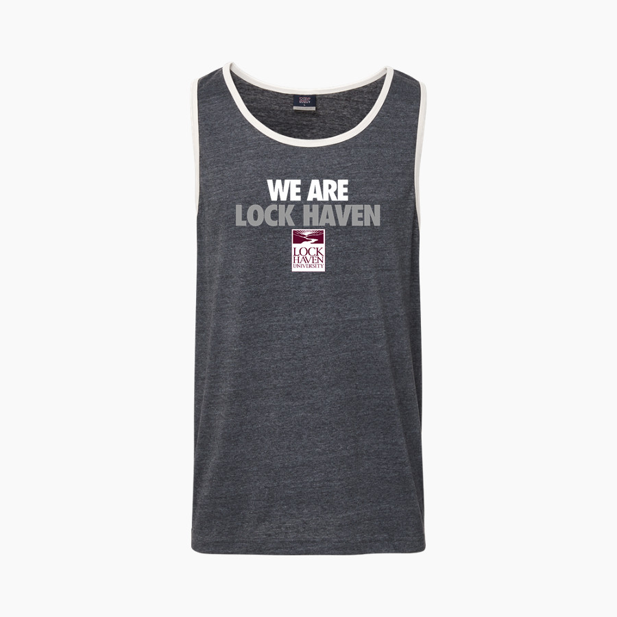 Lock Haven Bald Eagles <span class="pdp-name-mascot">Lock Haven University Bald Eagles</span> MV Sport Men's Ringer Tank