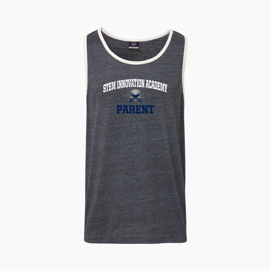 STEM Innovation Academy of the Oranges we rise together <span class="pdp-name-mascot">STEM Phoenix</span> MV Sport Men's Ringer Tank