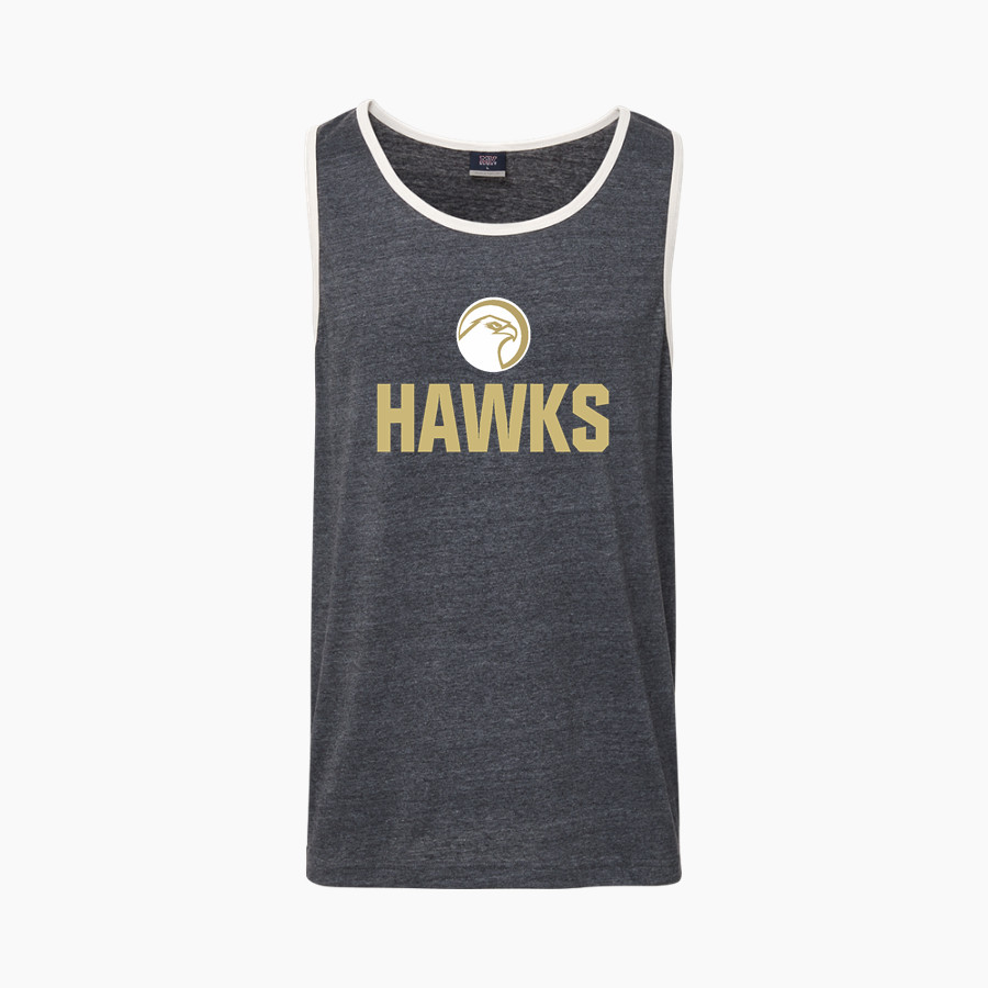 Holy Trinity Hawks <span class="pdp-name-mascot">Holy Trinity Hawks</span> MV Sport Men's Ringer Tank