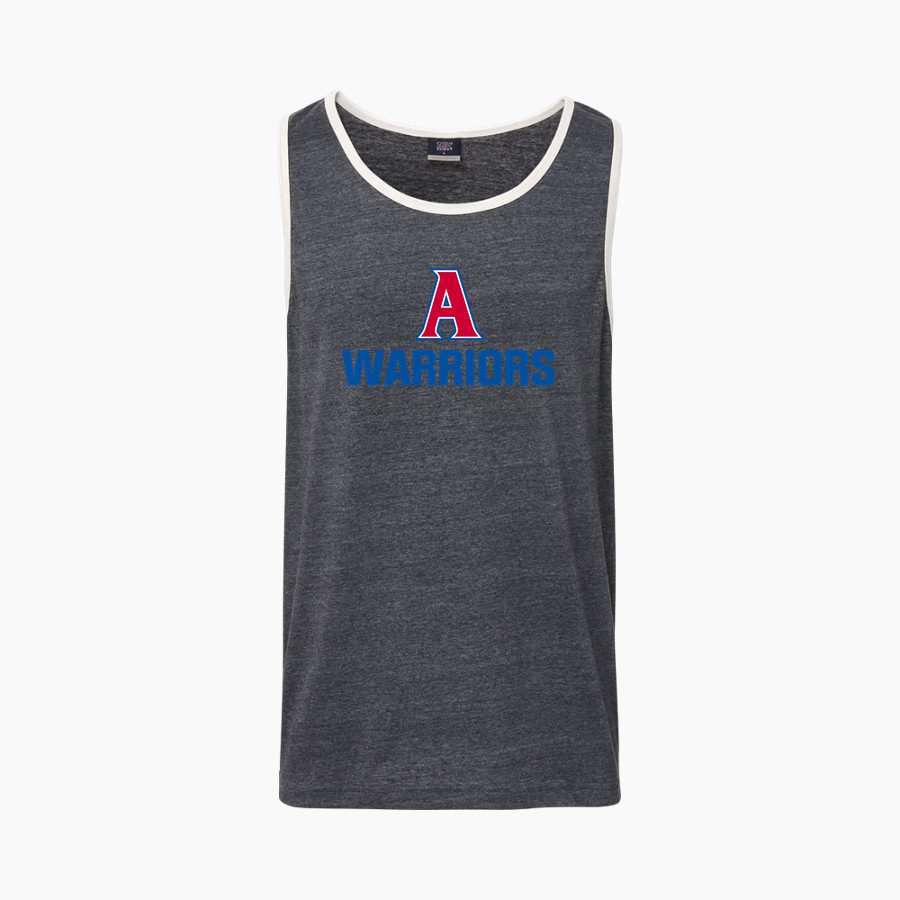 Alamance Christian Warriors <span class="pdp-name-mascot">Alamance Christian Warriors</span> MV Sport Men's Ringer Tank