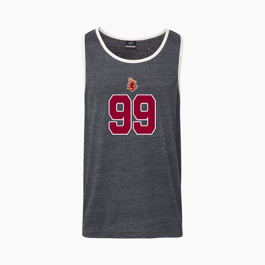 CLAREMONT MUDD SCRIPPS Athenas <span class="pdp-name-mascot">CLAREMONT MUDD SCRIPPS</span> MV Sport Men's Ringer Tank