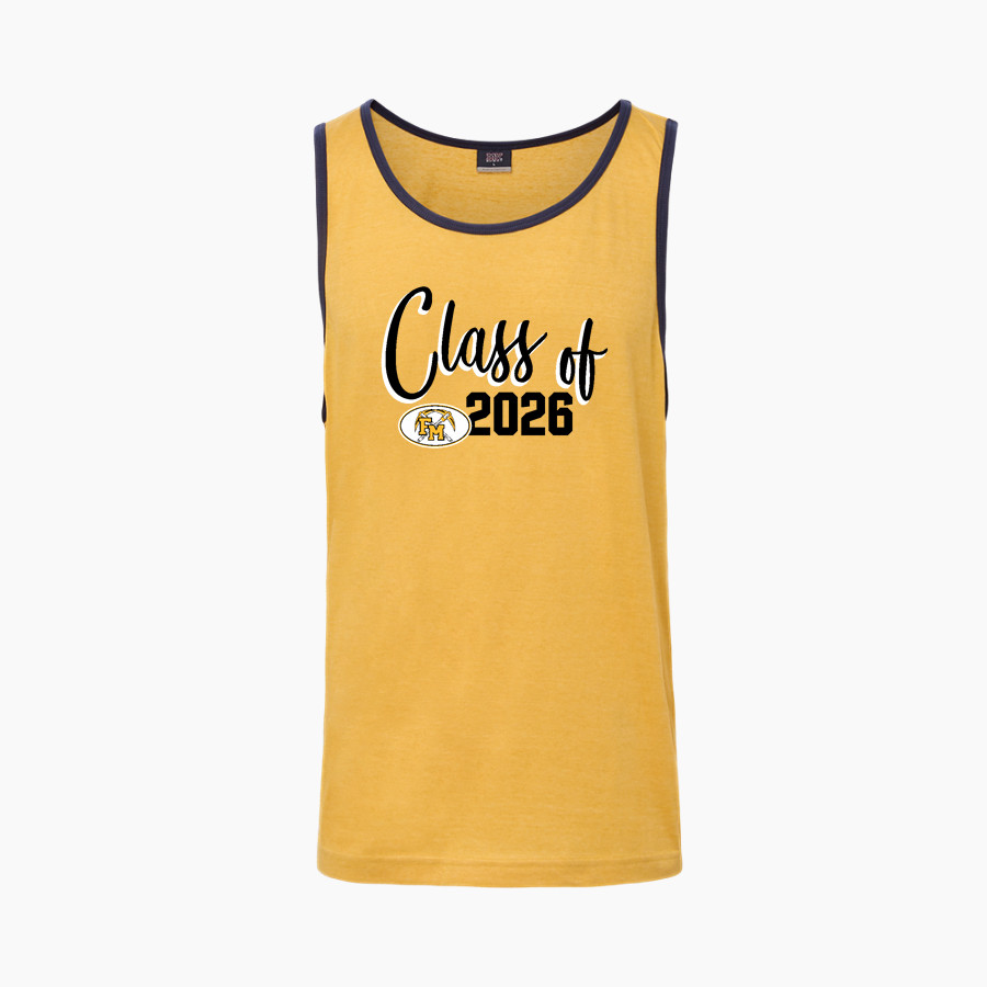 FORT MEADE HIGH SCHOOL MINERS MV Sport Men's Ringer Tank