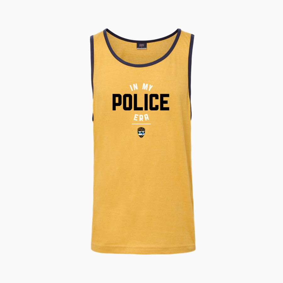 Potsdam Police Deptartment Police <span class="pdp-name-mascot">Potsdam Police Deptartment Police</span> MV Sport Men's Ringer Tank