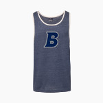 Brandeis Judges Online Store <span class="pdp-name-mascot">Brandeis Judges</span> MV Sport Men's Ringer Tank Front Thumbnail