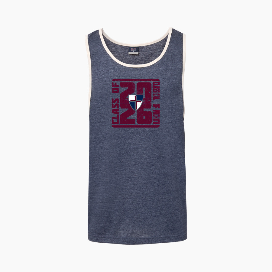 Classical Of Wichita Saints <span class="pdp-name-mascot">Classical Of Wichita Saints</span> MV Sport Men's Ringer Tank