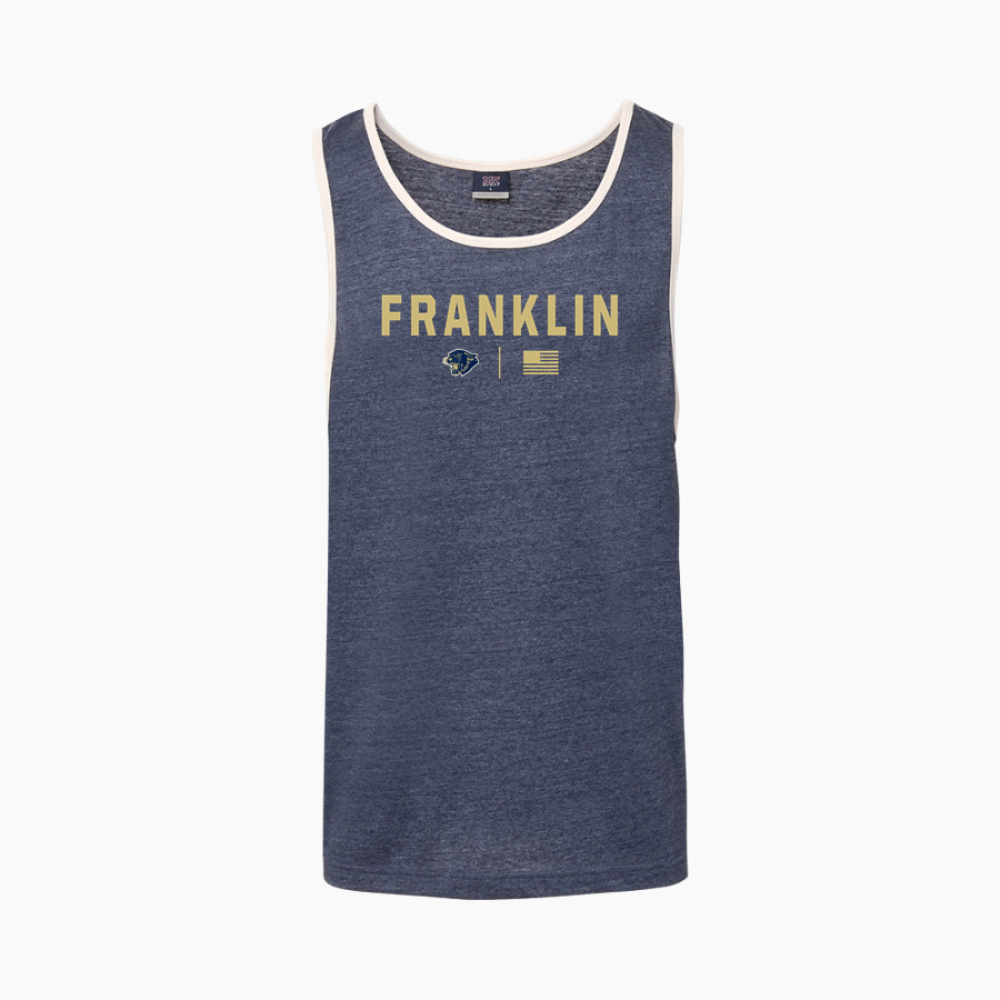 FRANKLIN HIGH SCHOOL PANTHERS <span class="pdp-name-mascot">FRANKLIN PANTHERS</span> MV Sport Men's Ringer Tank