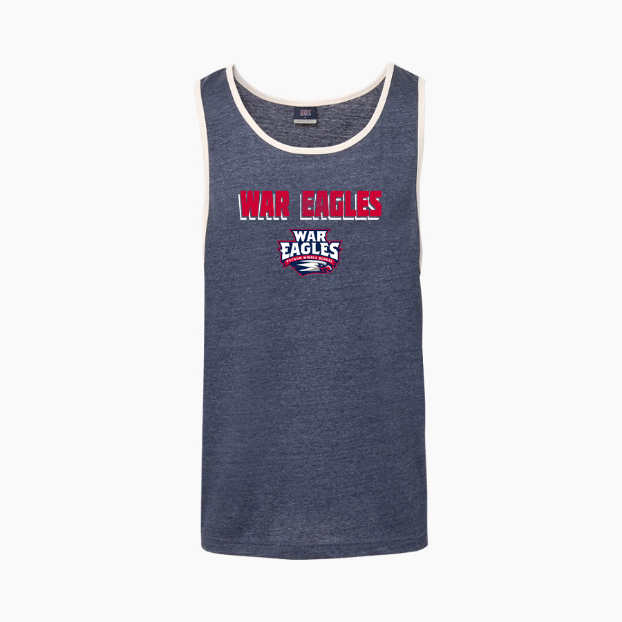 Putnam County War Eagles <span class="pdp-name-mascot">Putnam County War Eagles</span> MV Sport Men's Ringer Tank