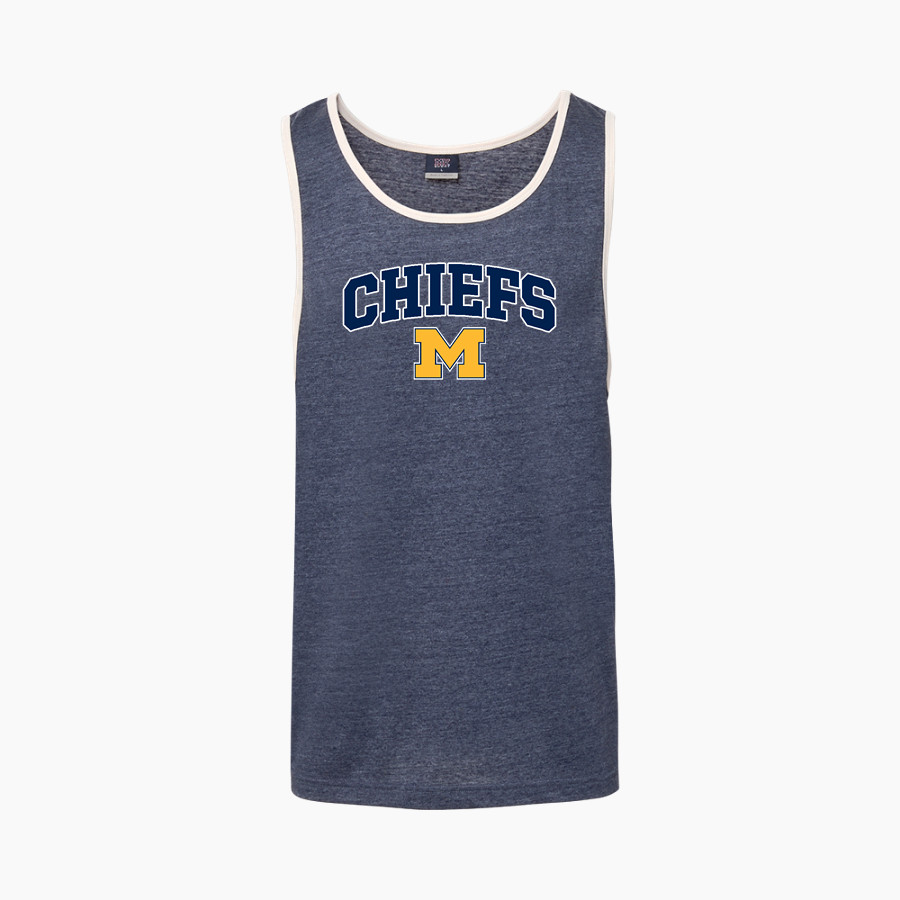 Massapequa Chiefs <span class="pdp-name-mascot">Massapequa Chiefs</span> MV Sport Men's Ringer Tank