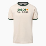 Sabot School Sabot School <span class="pdp-name-mascot">STONY POINT SCHOOL</span> MV Sport Men's Ringer Tee Front Thumbnail