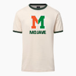 MOJAVE HIGH SCHOOL RATTLERS <span class="pdp-name-mascot">MOJAVE RATTLERS</span> MV Sport Men's Ringer Tee Front Thumbnail