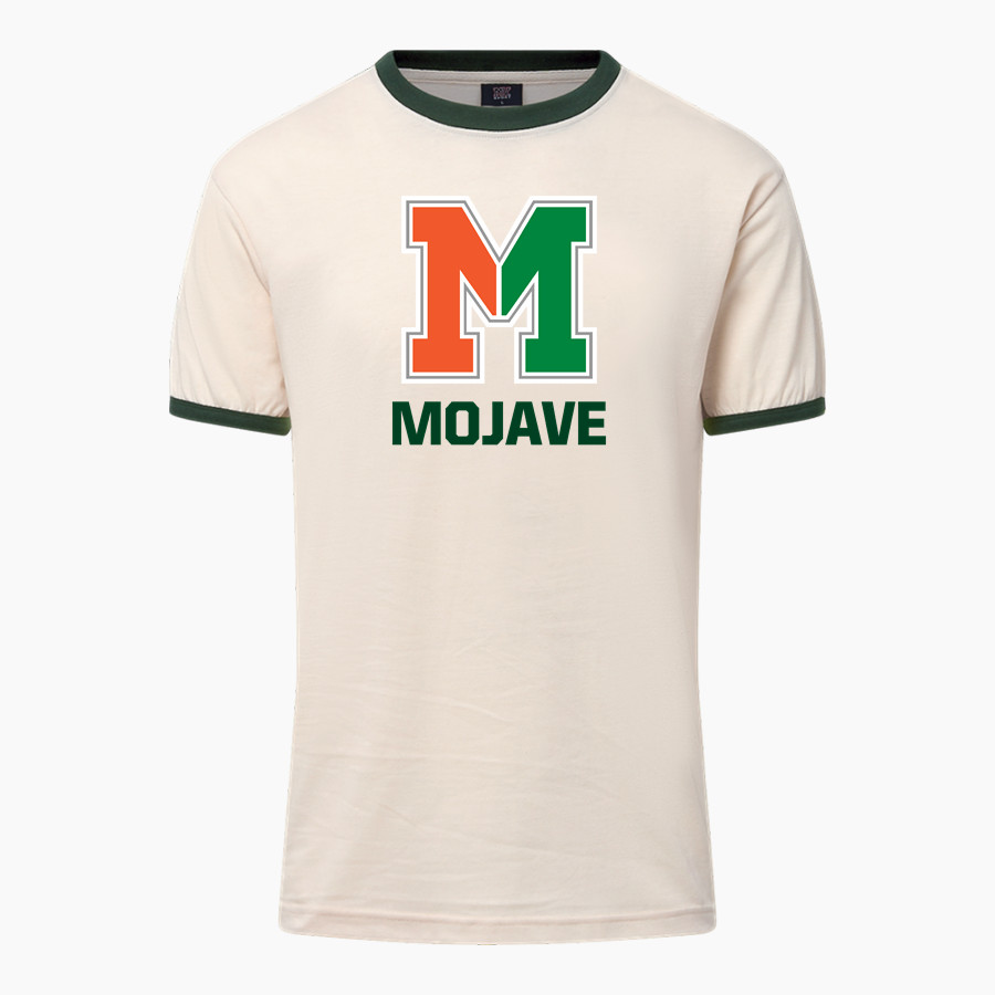 MOJAVE HIGH SCHOOL RATTLERS <span class="pdp-name-mascot">MOJAVE RATTLERS</span> MV Sport Men's Ringer Tee