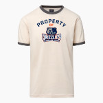 Glenn Grizzlies <span class="pdp-name-mascot">Tom Glenn Grizzlies</span> MV Sport Men's Ringer Tee Front Thumbnail