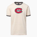 St. Cloud State University The Official Online Store <span class="pdp-name-mascot">St. Cloud State Huskies</span> MV Sport Men's Ringer Tee Front Thumbnail
