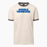 MTSU Blue Raiders <span class="pdp-name-mascot">MTSU Blue Raiders</span> MV Sport Men's Ringer Tee Front Thumbnail