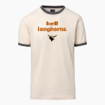 Kell Longhorns <span class="pdp-name-mascot">Kell Longhorns</span> MV Sport Men's Ringer Tee Front Thumbnail