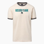 Rosemary Clarke Sharks <span class="pdp-name-mascot">Rosemary Clarke Middle School</span> MV Sport Men's Ringer Tee Front Thumbnail