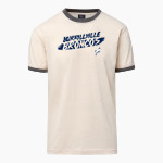 Burrillville Broncos <span class="pdp-name-mascot">Burrillville Broncos</span> MV Sport Men's Ringer Tee Front Thumbnail