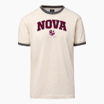 Nova Knights MV Sport Men's Ringer Tee Front Thumbnail