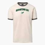 Georgetown Day Mighty Hoppers <span class="pdp-name-mascot">Georgetown Day School Mighty Hoppers</span> MV Sport Men's Ringer Tee Front Thumbnail