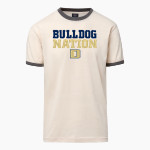 DECATUR HIGH SCHOOL BULLDOGS <span class="pdp-name-mascot">DECATUR BULLDOGS</span> MV Sport Men's Ringer Tee Front Thumbnail