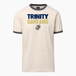 Trinity College Bantams The Official Online Store <span class="pdp-name-mascot">Trinity Bantams</span> MV Sport Men's Ringer Tee Front Thumbnail