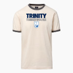 Trinity Timberwolves <span class="pdp-name-mascot">Trinity Timberwolves</span> MV Sport Men's Ringer Tee Front Thumbnail