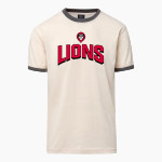 Bryn Athyn College The Official Store of the Lions <span class="pdp-name-mascot">Bryn Athyn College Lions</span> MV Sport Men's Ringer Tee Front Thumbnail