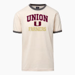 UNION HIGH SCHOOL FARMERS <span class="pdp-name-mascot">UNION FARMERS</span> MV Sport Men's Ringer Tee Front Thumbnail
