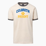 CULBRETH Cougars <span class="pdp-name-mascot">GREY CULBRETH MIDDLE SCHOOL Cougars</span> MV Sport Men's Ringer Tee Front Thumbnail