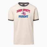 John Swett High School Online Apparel Store <span class="pdp-name-mascot">John Swett Warriors</span> MV Sport Men's Ringer Tee Front Thumbnail