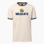 Westbury Christian Wildcats <span class="pdp-name-mascot">Westbury Christian Wildcats</span> MV Sport Men's Ringer Tee Front Thumbnail