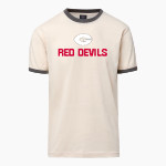Germantown Red Devils <span class="pdp-name-mascot">Germantown Red Devils</span> MV Sport Men's Ringer Tee Front Thumbnail