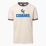 Greenfield Central Cougars Online Store <span class="pdp-name-mascot">Greenfield-Central Cougars</span> MV Sport Men's Ringer Tee Front Thumbnail