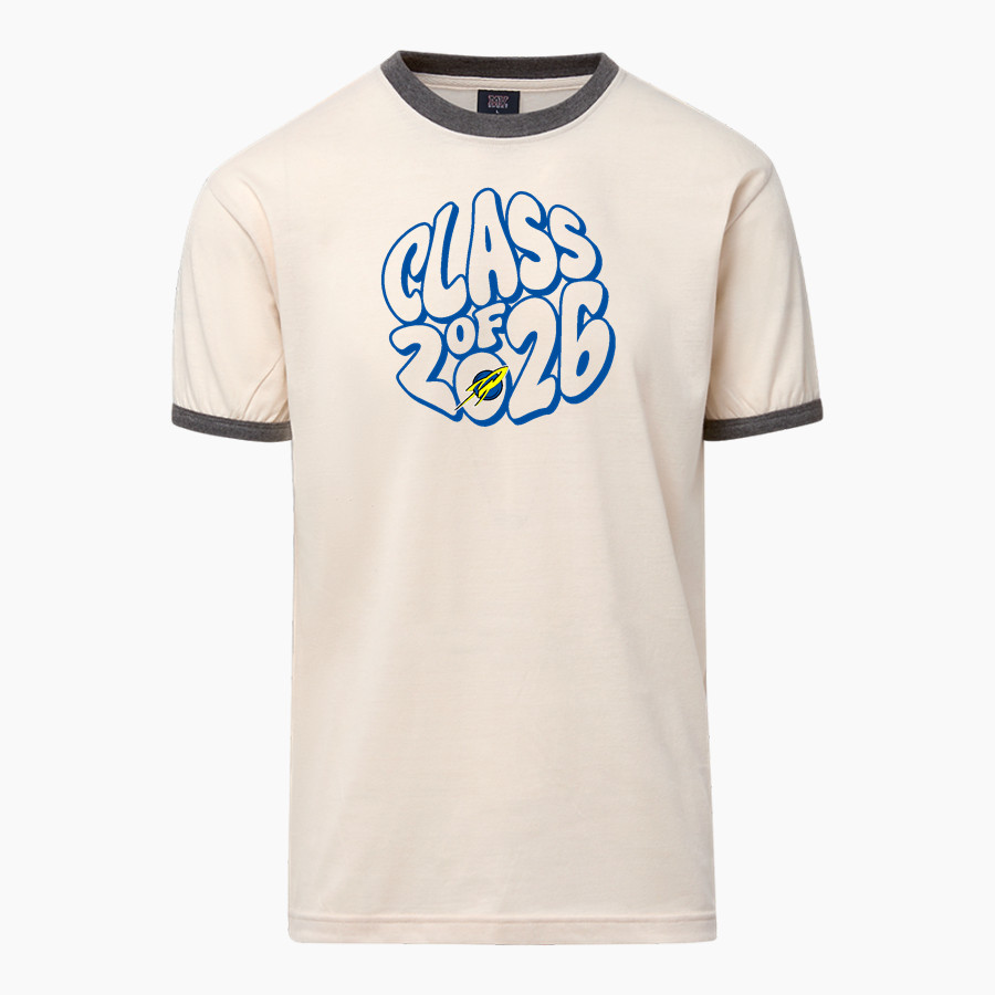 Wall Rockets <span class="pdp-name-mascot">Hope D Wall School Rockets</span> MV Sport Men's Ringer Tee