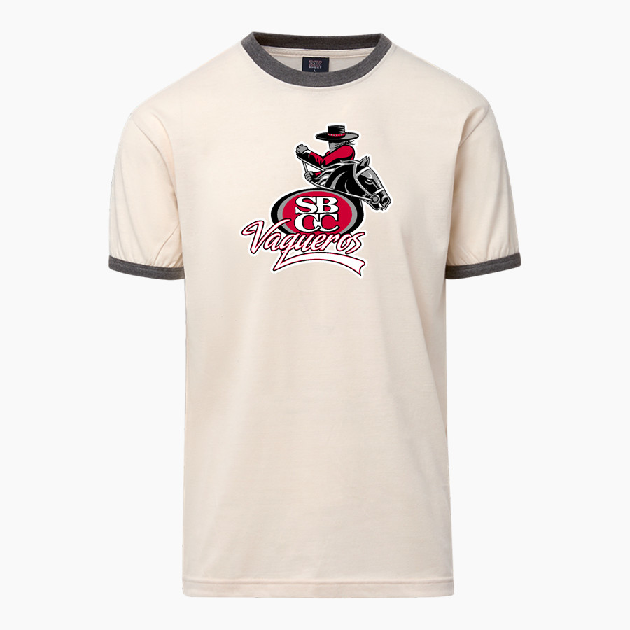 Santa Barbara Vaqueros <span class="pdp-name-mascot">Santa Barbara City College Vaqueros</span> MV Sport Men's Ringer Tee