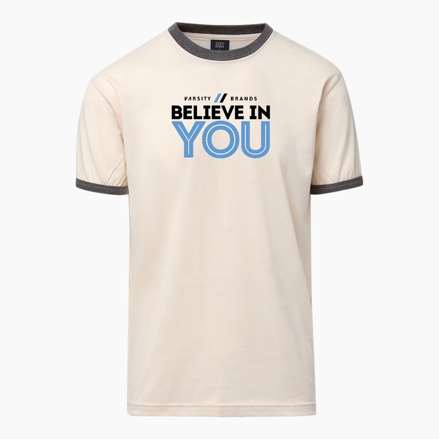 Believe In You <span class="pdp-name-mascot">Believe In You</span> MV Sport Men's Ringer Tee