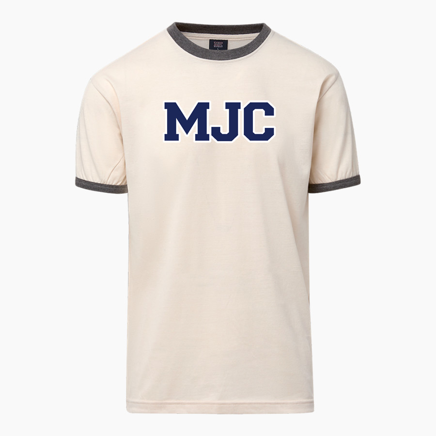 Modesto Junior College Pirates MV Sport Men's Ringer Tee