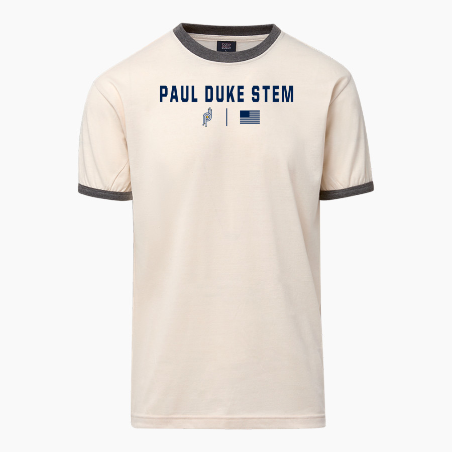 Paul Duke STEM Trailblazers <span class="pdp-name-mascot">Paul Duke High School Trailblazers</span> MV Sport Men's Ringer Tee