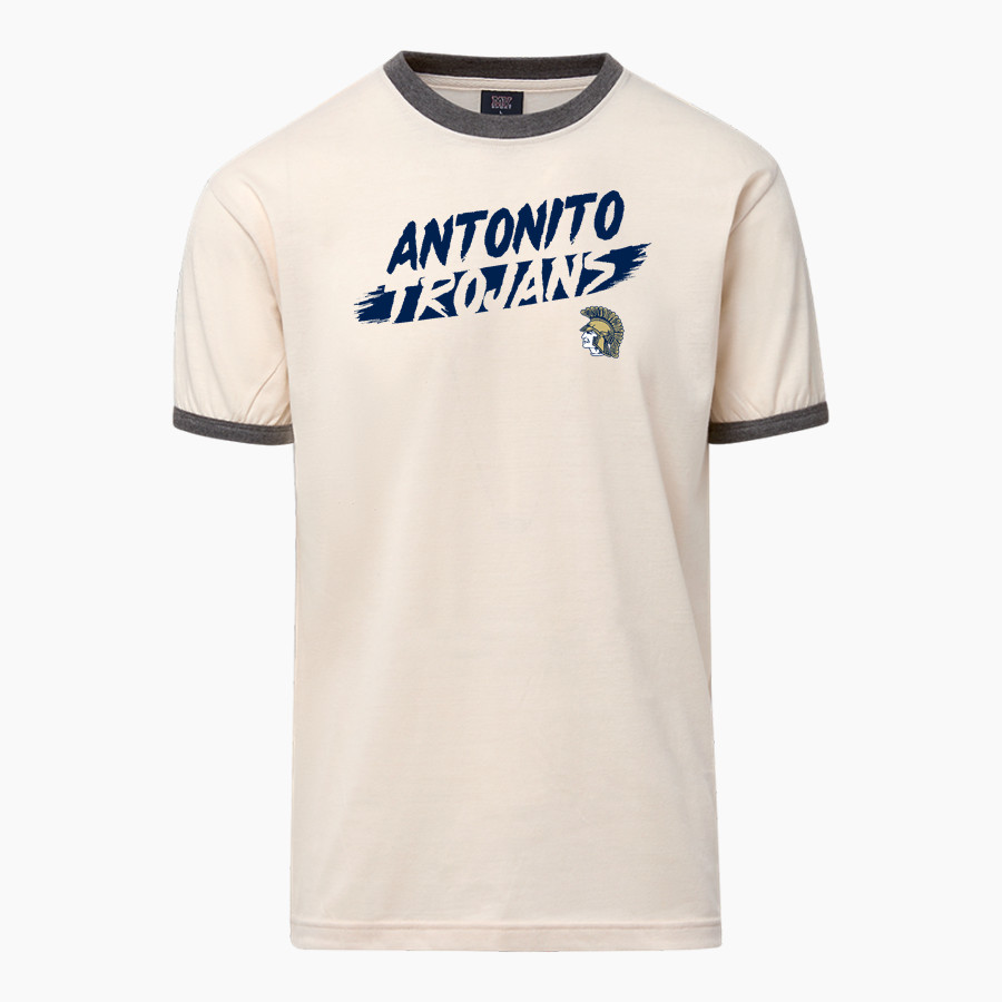 Antonito Trojans <span class="pdp-name-mascot">South Conejos Antonito Trojans</span> MV Sport Men's Ringer Tee