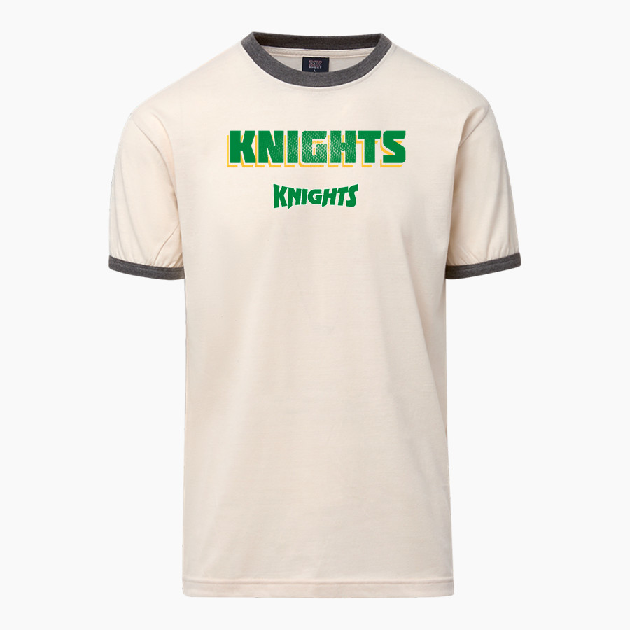 Community College of Rhode Island Knights <span class="pdp-name-mascot">COMMUNITY COLLEGE OF RHODE ISLAND Knights</span> MV Sport Men's Ringer Tee