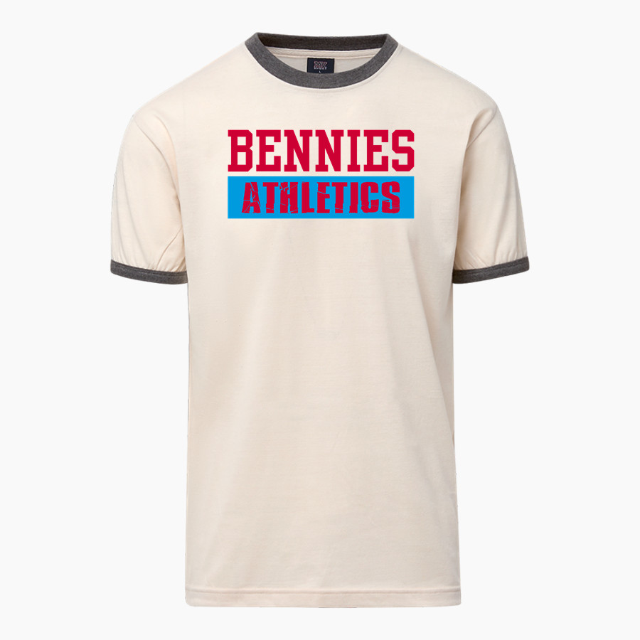 COLLEGE OF ST BENEDICT Bennies <span class="pdp-name-mascot">COLLEGE OF ST BENEDICT</span> MV Sport Men's Ringer Tee