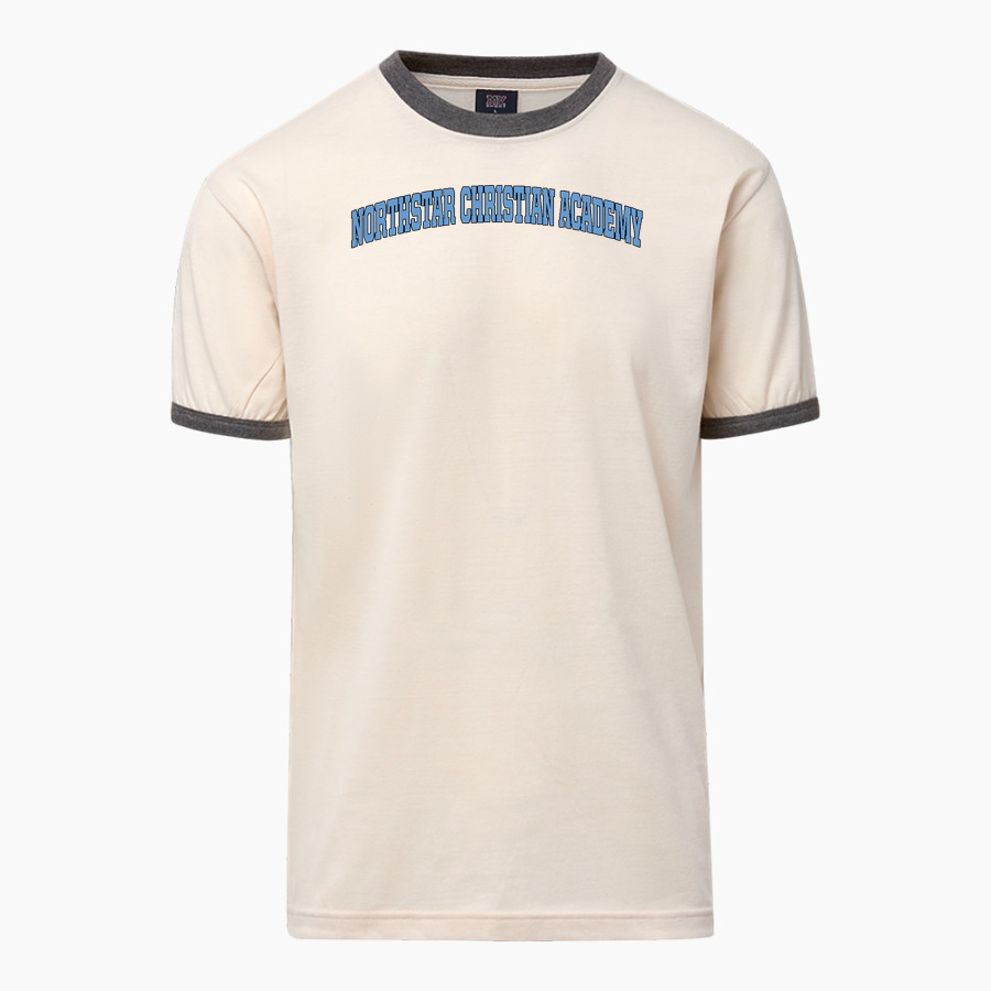 Northstar Christian Knights <span class="pdp-name-mascot">Northstar Christian Academy Knights</span> MV Sport Men's Ringer Tee