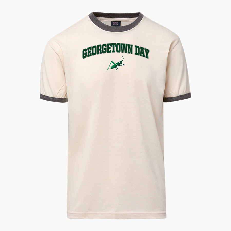 Georgetown Day Mighty Hoppers <span class="pdp-name-mascot">Georgetown Day School Mighty Hoppers</span> MV Sport Men's Ringer Tee