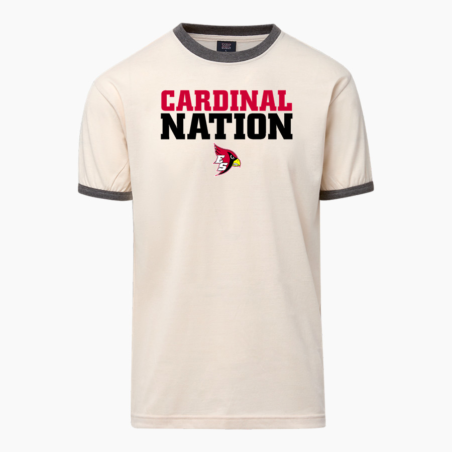 Eleva-Strum Cardinals MV Sport Men's Ringer Tee