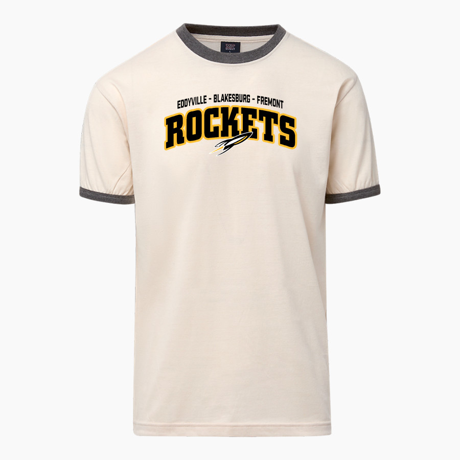 EDDYVILLE-BLAKESBURG-FREMONT HIGH SCHOOL ROCKETS <span class="pdp-name-mascot">EDDYVILLE - BLAKESBURG - FREMONT ROCKETS</span> MV Sport Men's Ringer Tee