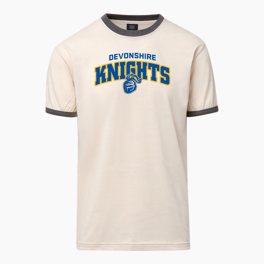 Devonshire Knights <span class="pdp-name-mascot">Devonshire Knights</span> MV Sport Men's Ringer Tee
