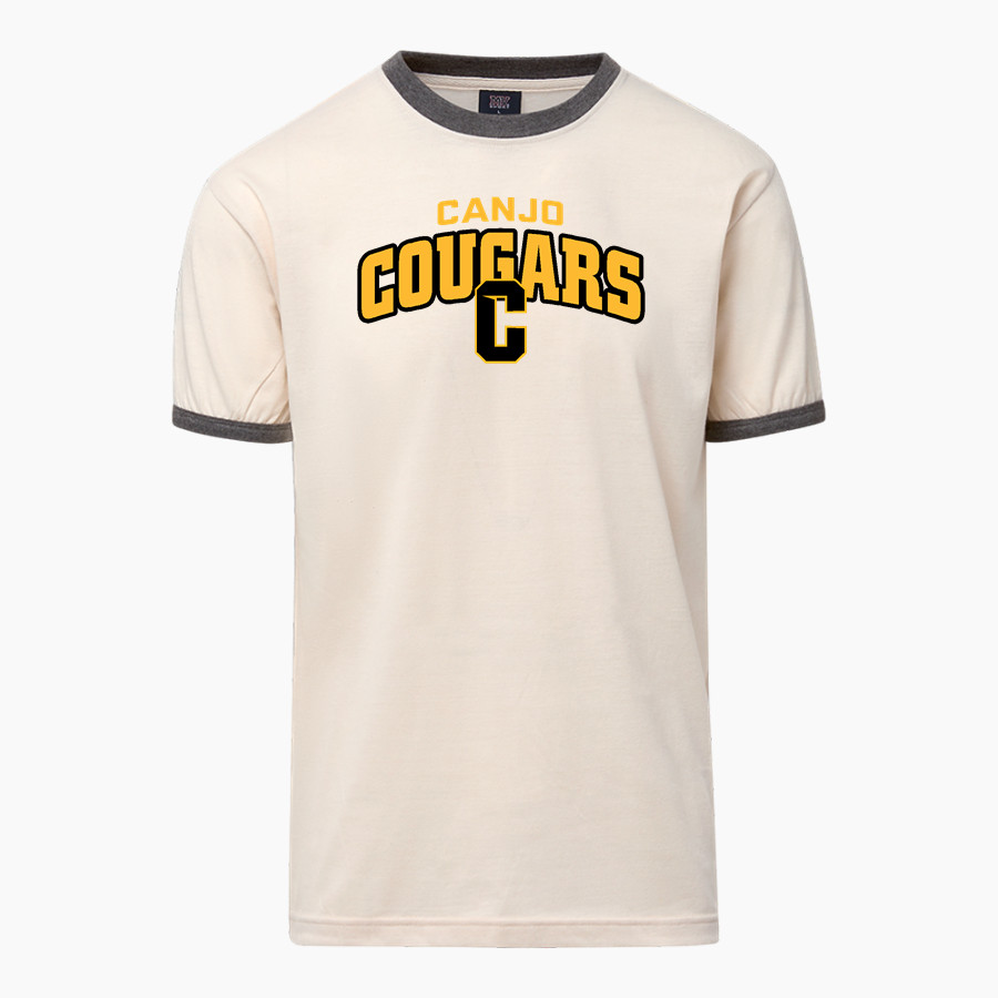 Canjo Cougars <span class="pdp-name-mascot">Canjo Cougars</span> MV Sport Men's Ringer Tee