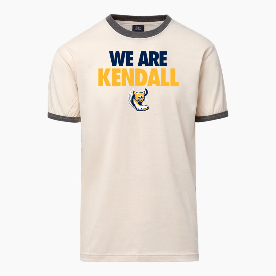 KDES Wildcats The Official Online Store <span class="pdp-name-mascot">KDES Wildcats</span> MV Sport Men's Ringer Tee