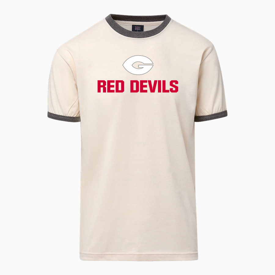 Germantown Red Devils <span class="pdp-name-mascot">Germantown Red Devils</span> MV Sport Men's Ringer Tee