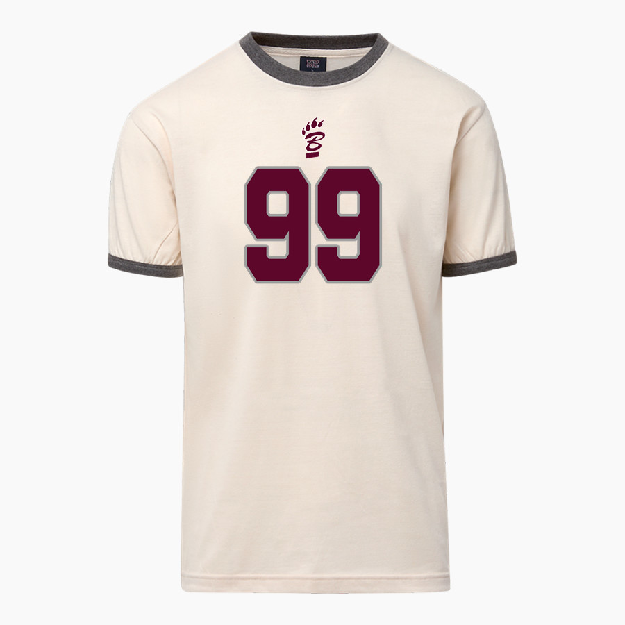 RIVERBANK HIGH SCHOOL BRUINS <span class="pdp-name-mascot">RIVERBANK BRUINS</span> MV Sport Men's Ringer Tee